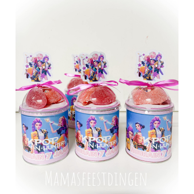 Pringles met snoep deksel kpop 