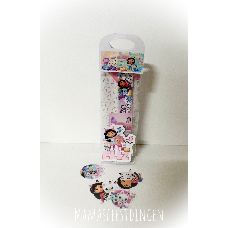 Partybag met klaparmband Gabby’s Dollhouse 