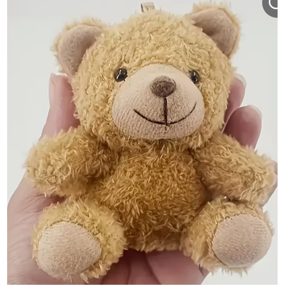 Mini beer bruin 12 cm 