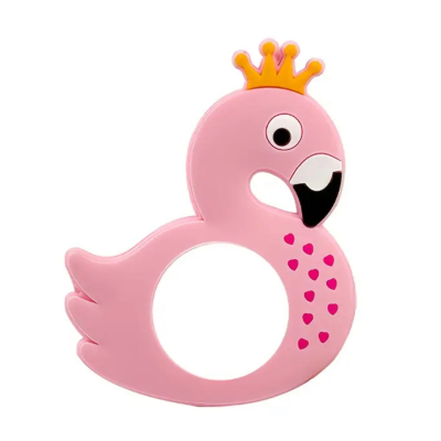 Bijtring flamingo 