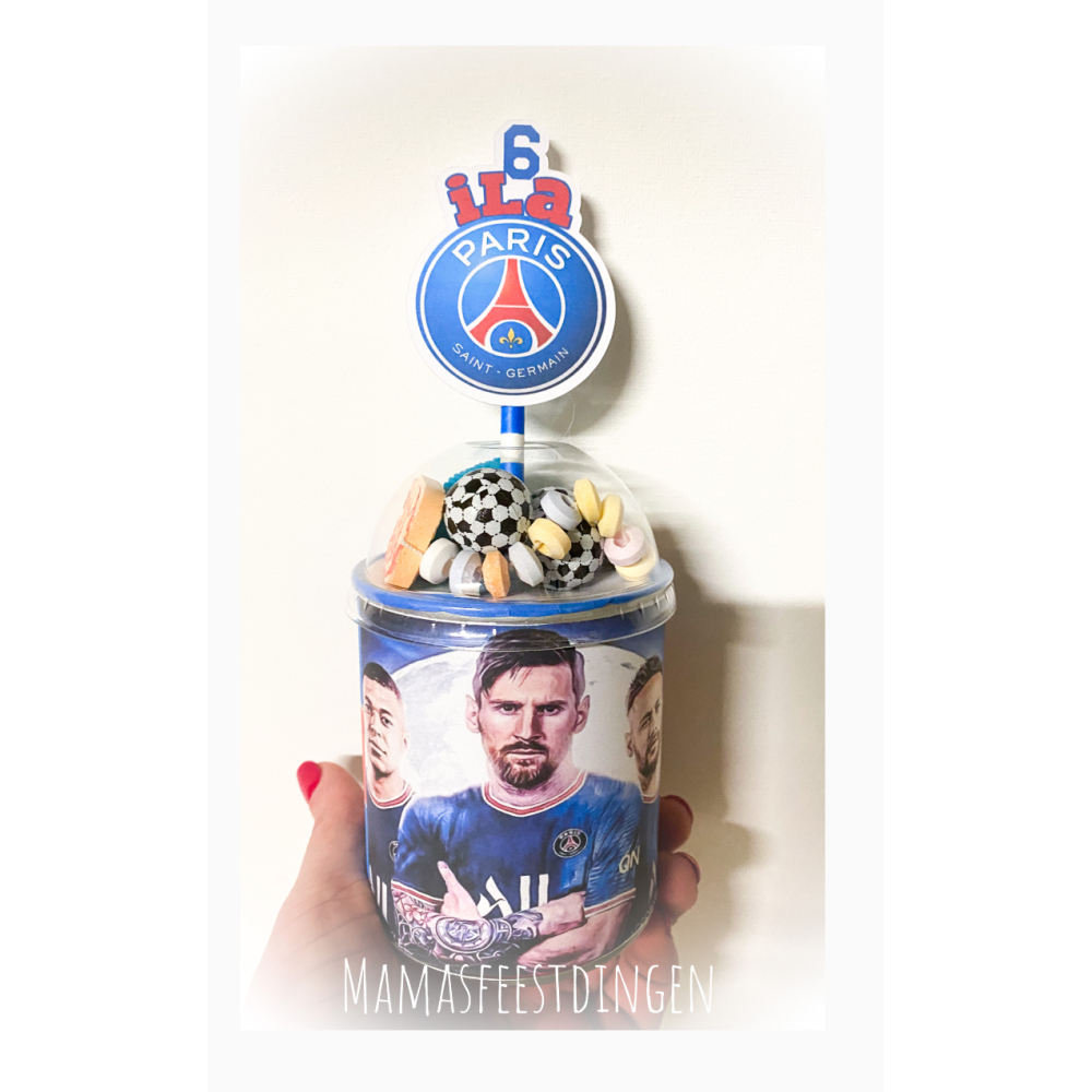 Pringles psg met snoepdeksel 