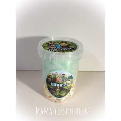 Suikerspin & popcorn Minecraft Suikerspin & popcorn Minecraft
