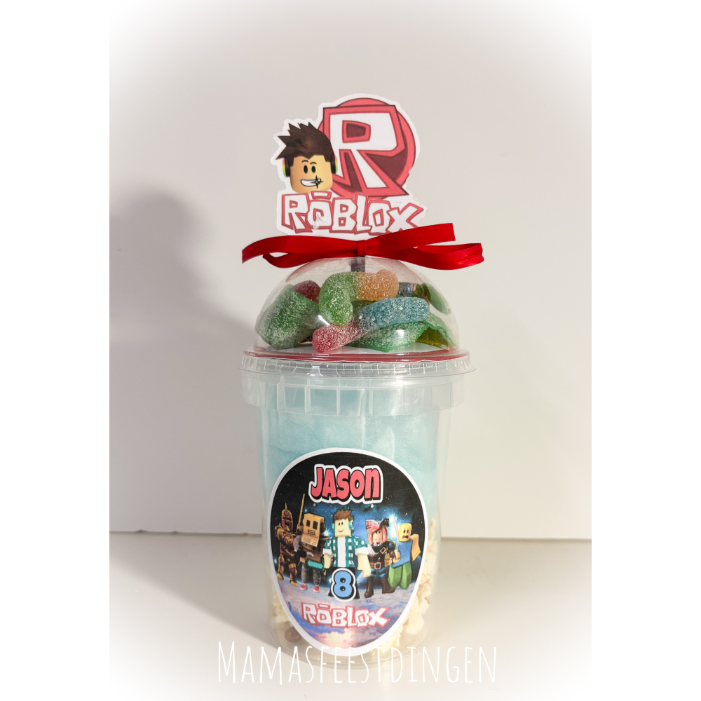 Suikerspin , popcorn en snoep roblox