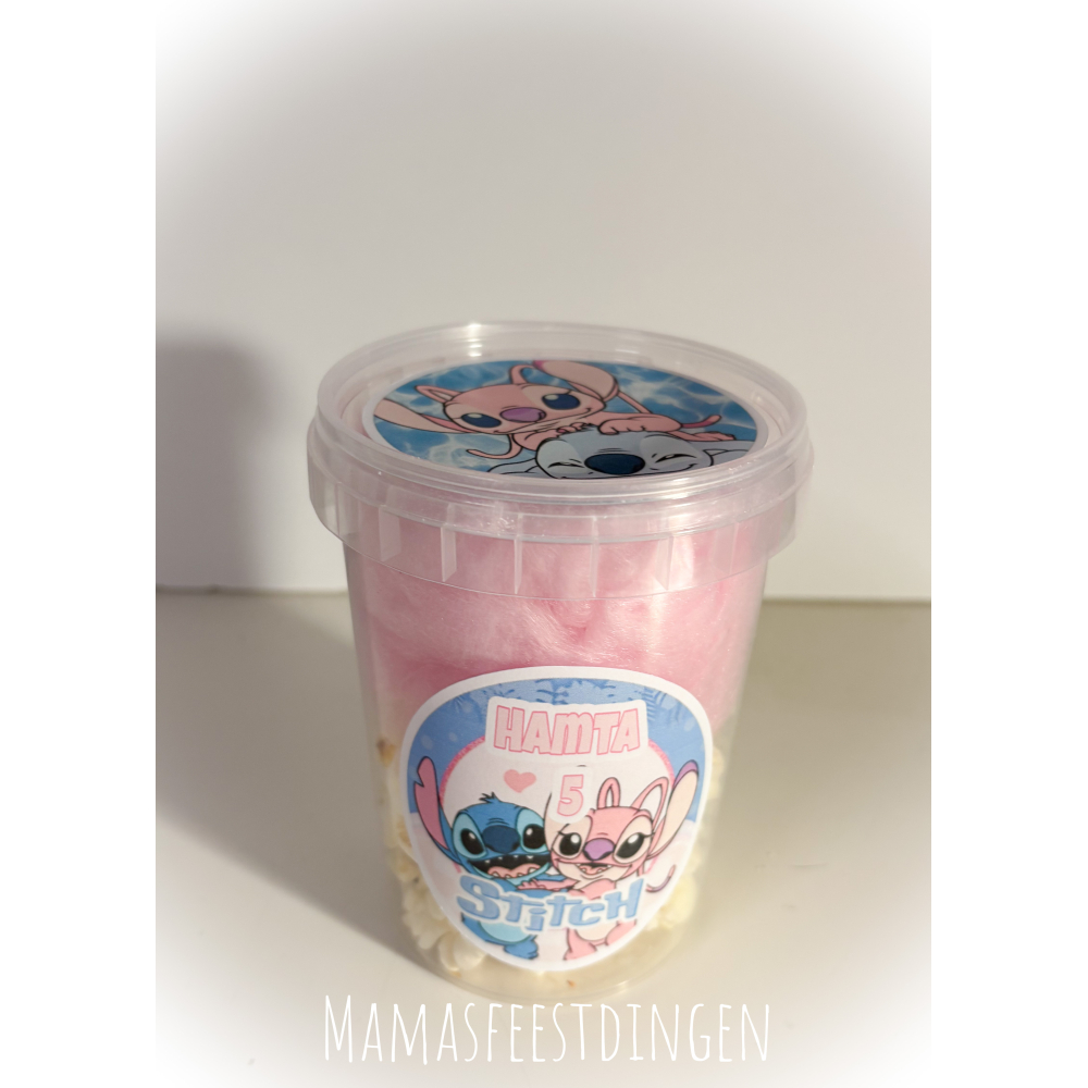 Suikerspin & popcorn stitch 