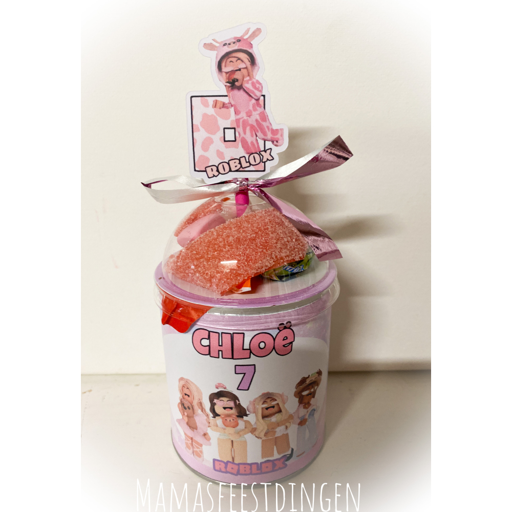 Pringles met snoepdeksel roblox 