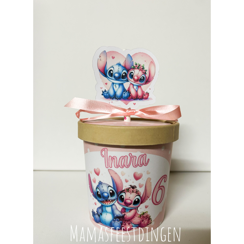 Partycup stitch met snoep vulling 