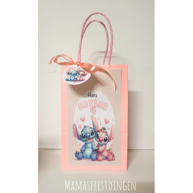 Trakatie tasje / goodie bag  stitch 