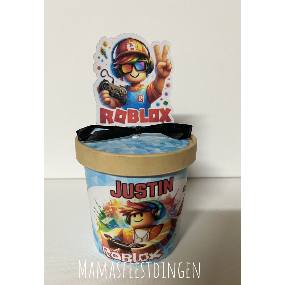 Partycup Roblox zelf vullen