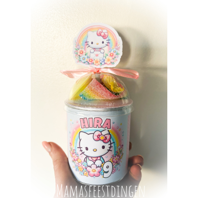 Pringles Met snoepdeksel hello kitty 