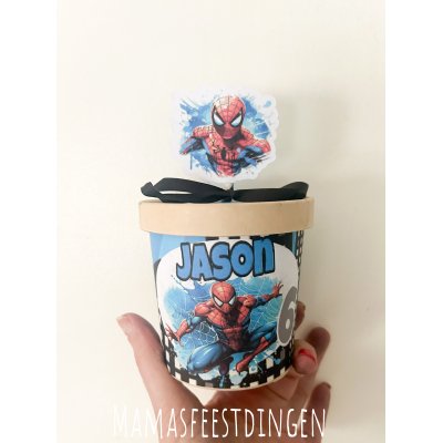 Party cup spiderman  zelf vullen 