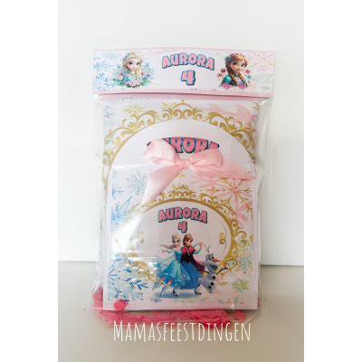 Kleurkoffer Met chips Frozen Kleurkoffer Met chips Frozen