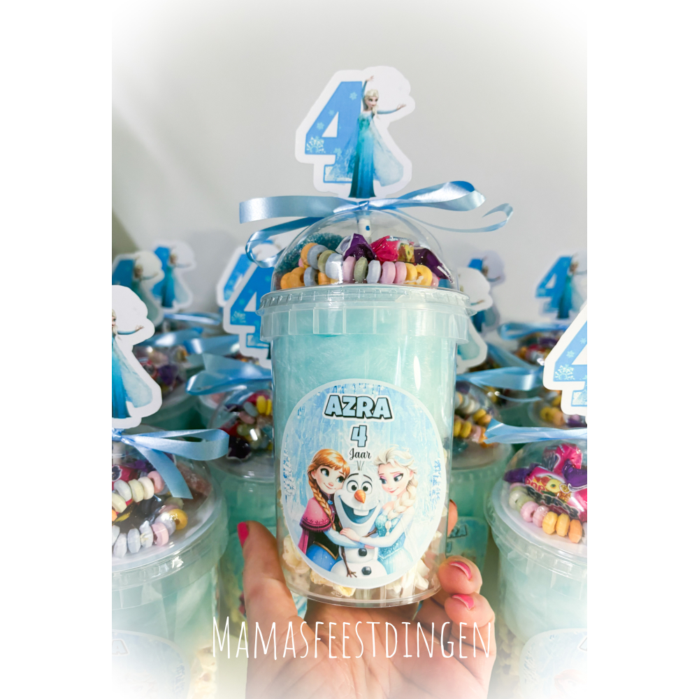 Suikerspin , popcorn , snoepjes Frozen 