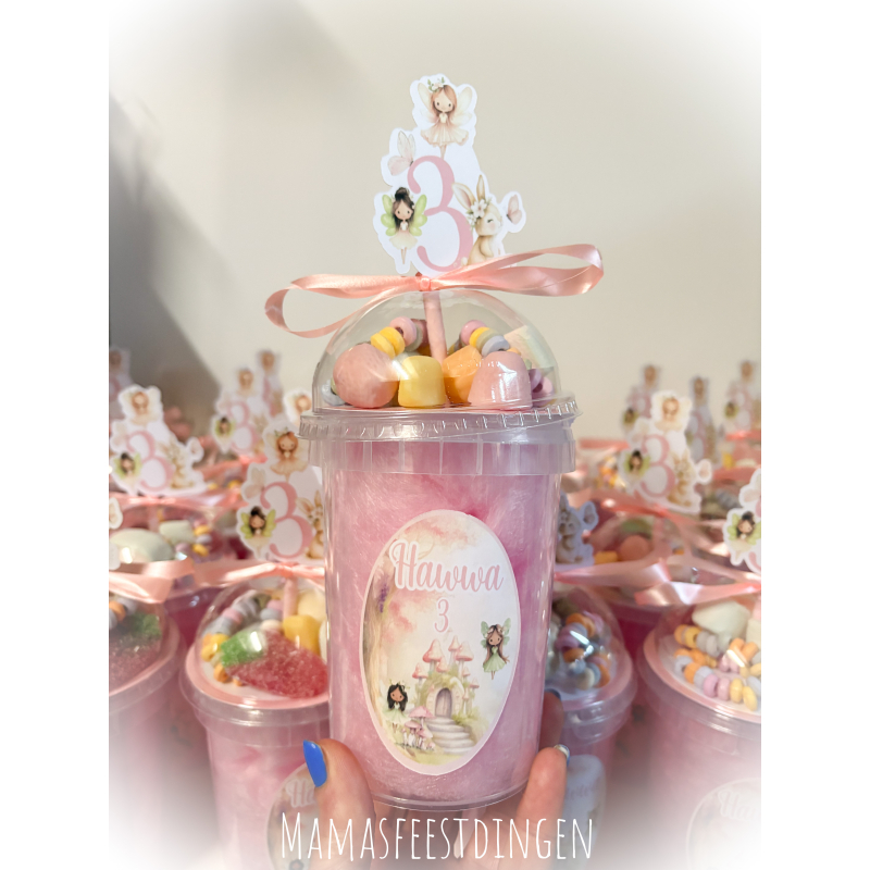 Suikerspin met snoepjes fairy’s 