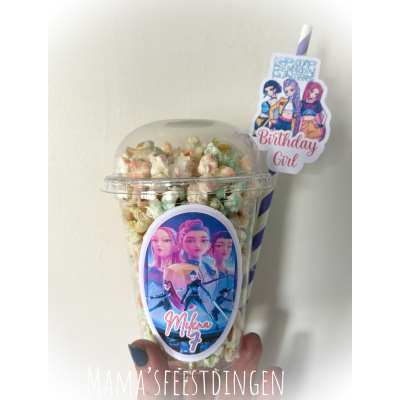 Gekleurde popcorn zoet kpop demonhunters Gekleurde popcorn zoet kpop demonhunters